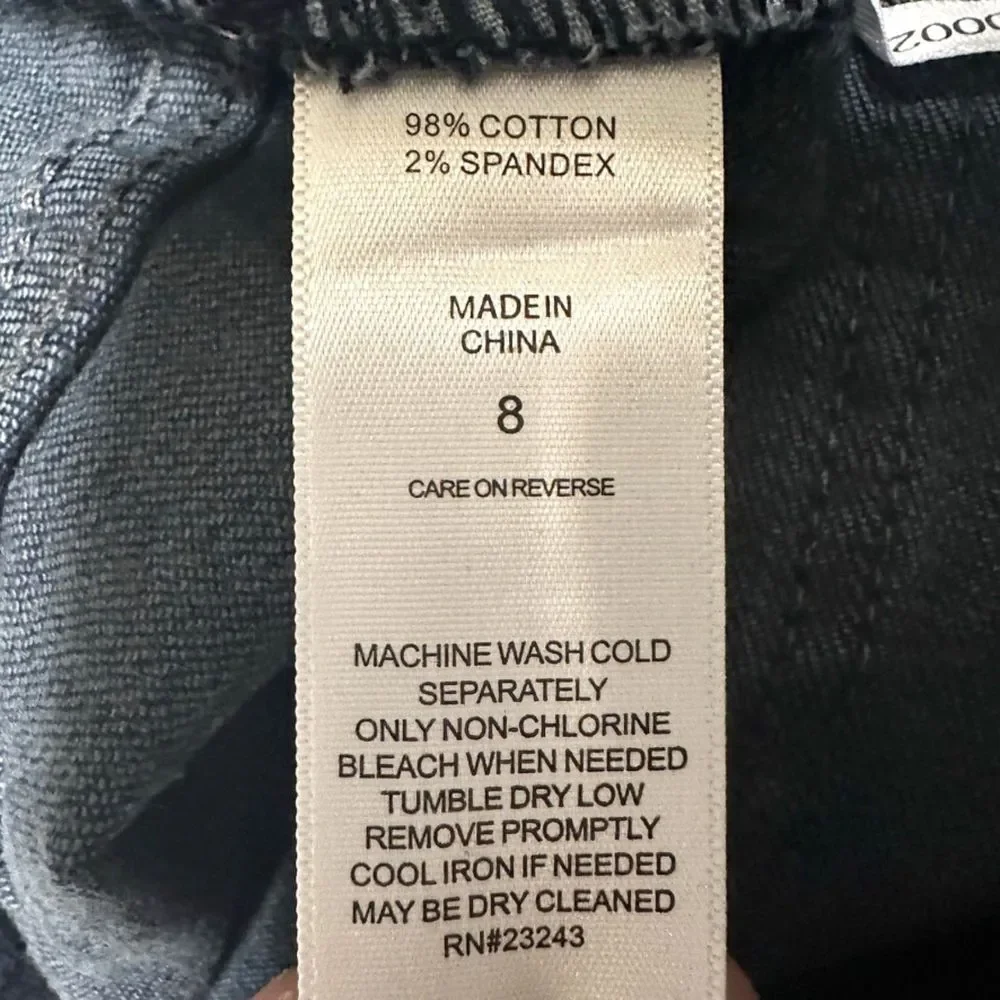 NY&Co Dark Blue Wash High-Waisted Flare Jeans NWT - Picture 5 of 6